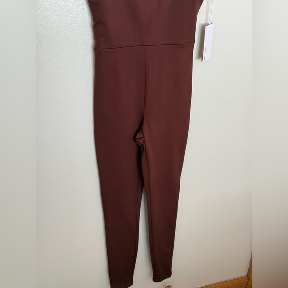 REFORMATION Emmy Ecostretch Jumpsuit - Chestnut - Picture 8 of 13